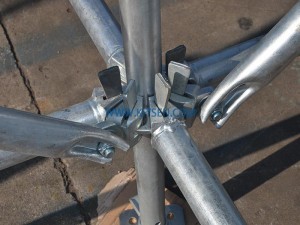Échafaudage Ringlock en acier à montage rapide